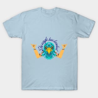 The Eagle Has Landed by Kiran T-Shirt